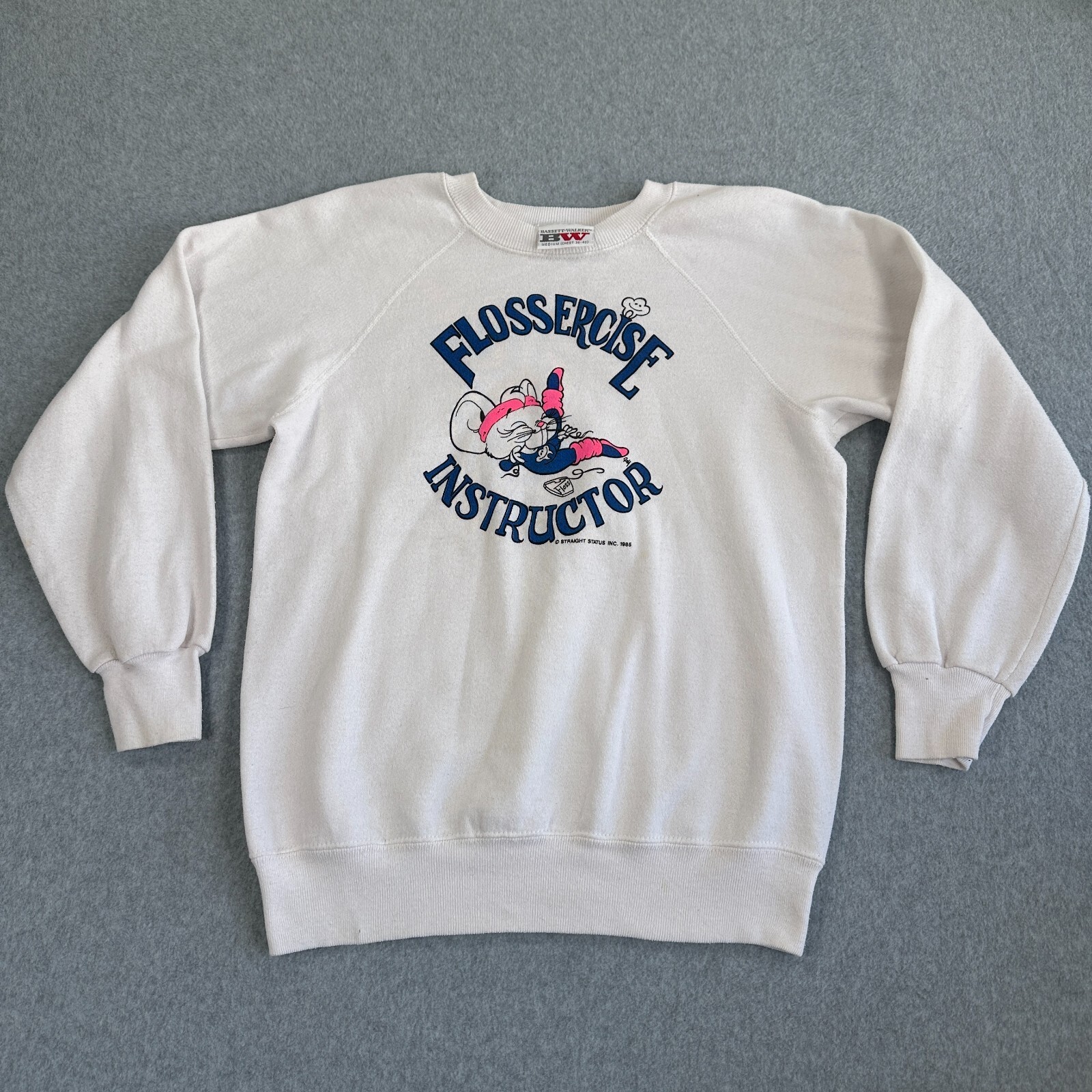 Bassett Walker Flossercise Instructor Pullover Sw… - image 1