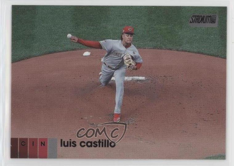 2020 Topps Stadium Club Black Foil Luis Castillo #268