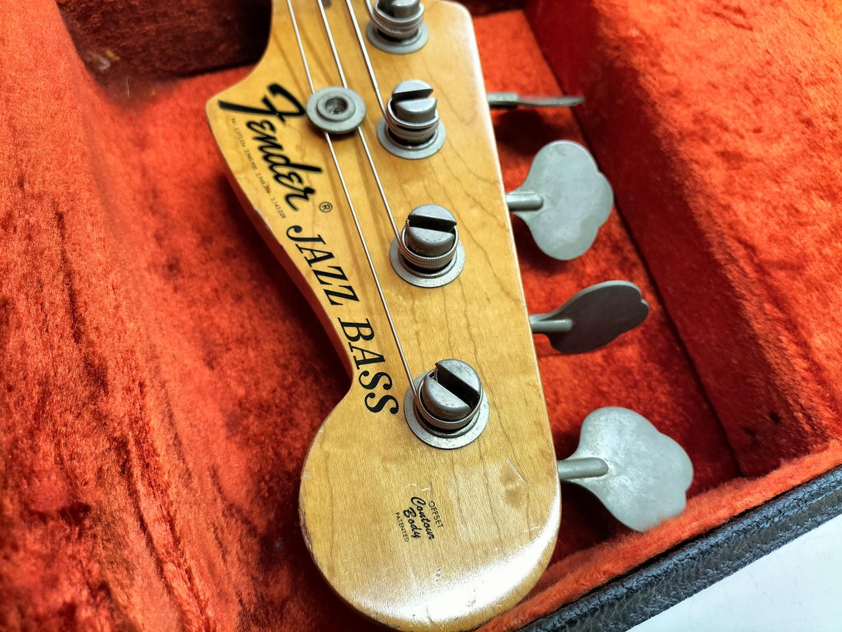 Fender Jazz Bass 1974年　Vintage Vintage Fender Jazz Bass Black 1974 | Cream City Music