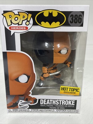 Deathstroke Funko POP! Heroes DC Comics Batman #386 Hot Topic Exclusive