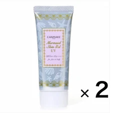 CANMAKE Tokyo Mermaid Skin Gel UV 2Pack Set Sunscreen SPF50+ PA++++ 40g 