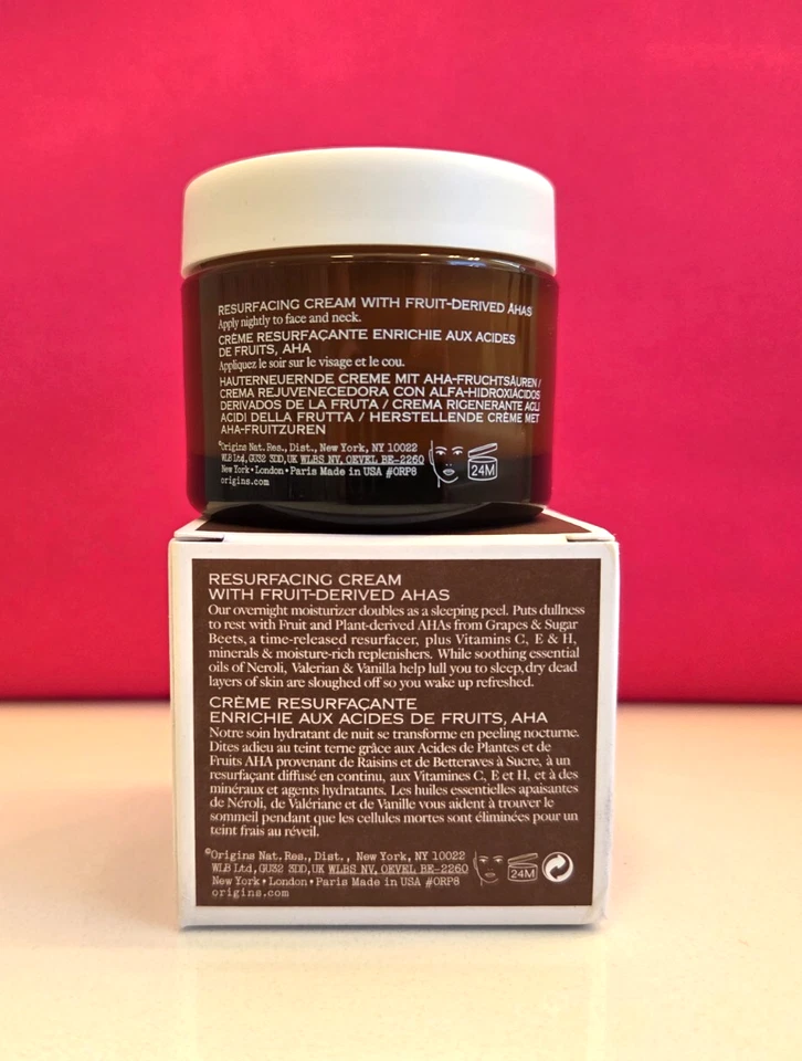 Crema rejuvenecedora Origins High Potency Night-A-Mins crema hidratante AHA 1,7 OZ NUEVA EN CAJA Foto 4 de 4