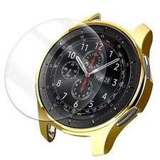 Clear HD Screen Protector TPU Silicone Case f Samsung Gear S3 Classic SM-R775T