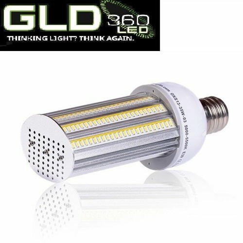20W 180 degree LED Canopy Corn Retrofit Light, Lamp E39 Mogul base 5000K UL DLC - Picture 3 of 5