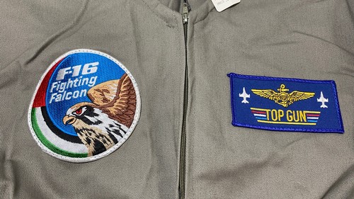 JAETONE TOP GUN F-16 Fighting Falcon FLIGHTSUIT Jumpsuit Costume Child's 8 NWT - Picture 5 of 13