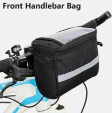 Bike Basket Bag Small Capacity Bike Handlebar Bag Detachable Bicycle Frame Pouch