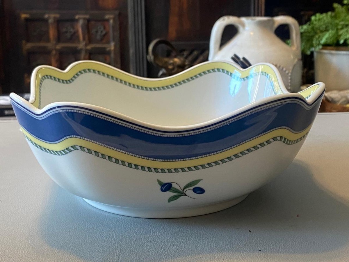 Wedgwood TUSCANY COLLECTION Square Salad Serving Bowl~Tuscan Harvest