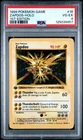 Pokemon Zapdos Holo 16/102 Base Set Shadowless 1st Edition PSA 4