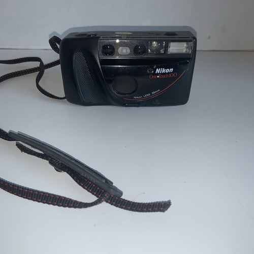 Nikon One Touch 100 35mm Film Point & Shoot Camera Battery Tested