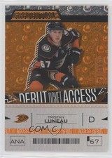 2023 Upper Deck Credentials Debut Ticket Access Orange /249 Tristan Luneau 1ht6