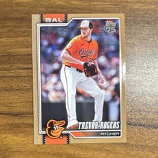 Topps 2026 Series 1 Trevor Rogers Gold Parallel Serial /2026 Orioles #80
