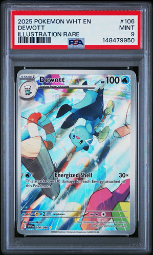 Dewott graded PSA 9 for sale on eBay