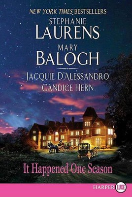 It Happened One Season Large Print by Stephanie Laurens (English) Paperback Book