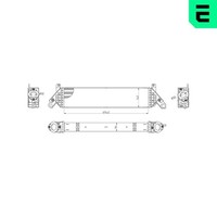 LadeluftküHler ERA 672035 FüR Mazda GJ GL CX KF KE GH Van BM BN GJ2FP GJ1021 AWD