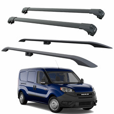 For Chevrolet Promaster City 2015-2022 Roof Side Rails and Roof Rack Cross Bars