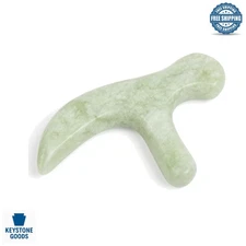 Natural Jade Foot Massager for Reflexology & Circulation