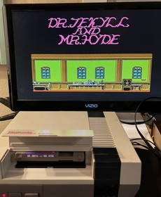 Dr. Jekyll and Mr. Hyde NES (Nintendo Entertainment System) Tested And Working