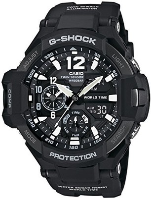 Casio Wristwatch G-SHOCK GRAVITYMASTER GA-1100-1AJF Black