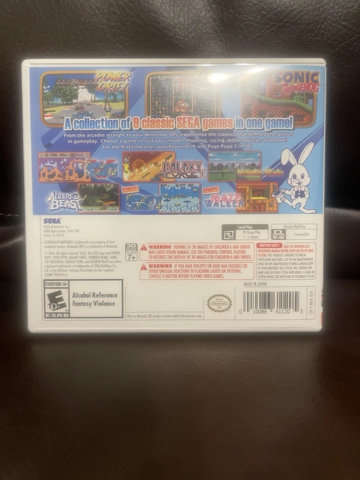 Sega 3D Classic Collection - Nintendo 3DS - Image 2 of 4