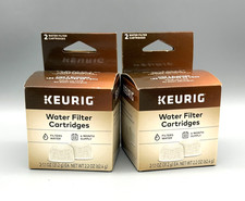 OEM Keurig Water Filter Cartridge Replacements 2- 2 packs 4 filters