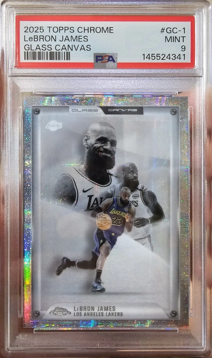 Topps LeBron James 9 Graded Basketball Sports Trading Cards