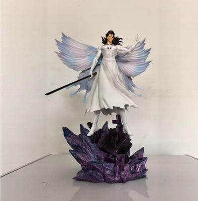 Anime BLEACH Aizen Sousuke Cosplay Figure PVC 32CM Statue Toy Statue Ornament