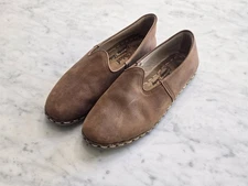 Sabah Fort Worth Men's Slip-On Loafers, Brown, Size 41 (US 9-9.5)