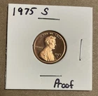 1975-S Lincoln Memorial Cent Proof — photo from another recent sale