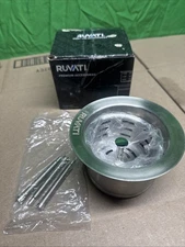 Ruvati RVA1049ST Deep Disposal Flange Garbage Basket Strainer For Kitchen Sink