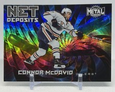 CONOR MCDAVID 2020 Metal Universe Net Deposits #ND-19 NHL Hockey Edmonton Oilers