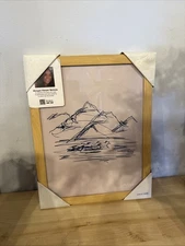 2023 New MIP Mountains Morgan Harper Nichols Framed Wall Decor  Canvas 10x13