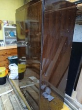 Schreiber Wardrobe  With Shelves And A Mirror Solid Wood