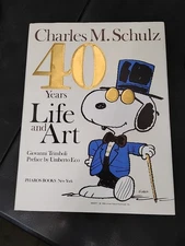 Charles M Schulz: 40 Years of Life and Art Giovanni Trimboli Snoopy Peanuts HCDJ