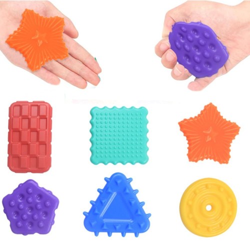 Relaxing Soft Worry Stone Fidget Toy Silicone Suction Cup Toy Christmas Gift - Picture 7 of 8