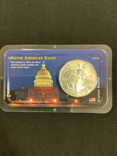 2000 Silver American Eagle Coin Uncirculated Littleton Coin Company