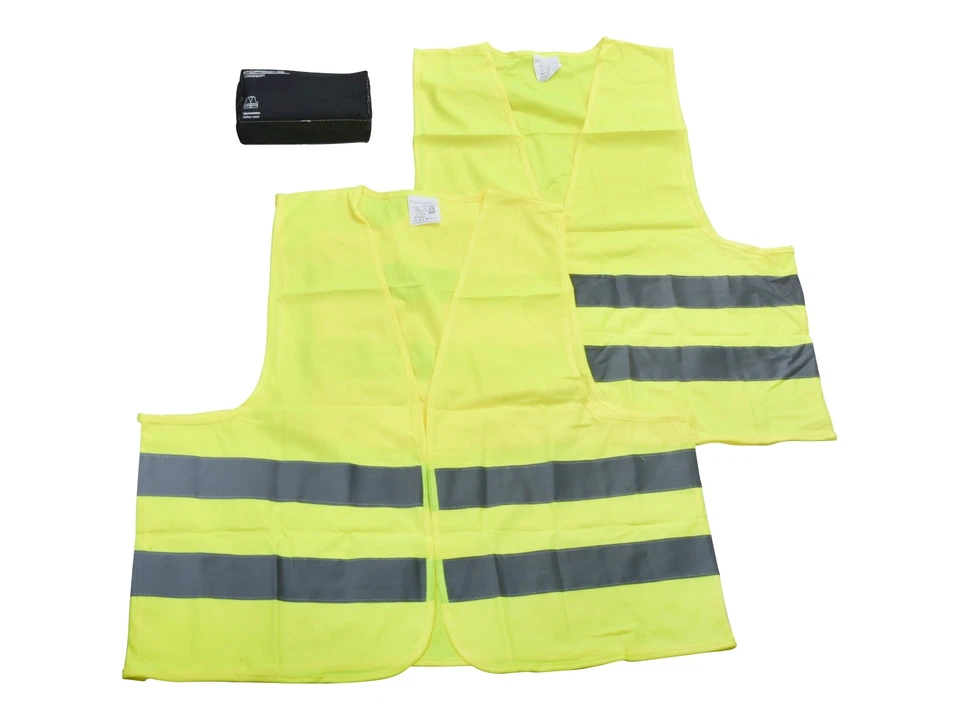 2x Chaleco de advertencia ORIGINAL PORSCHE 911 930 964 993 996 986 Boxster 944 928 Foto 2 de 4