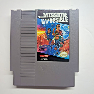 Mission: Impossible (Nintendo Entertainment System, 1990) NES Game