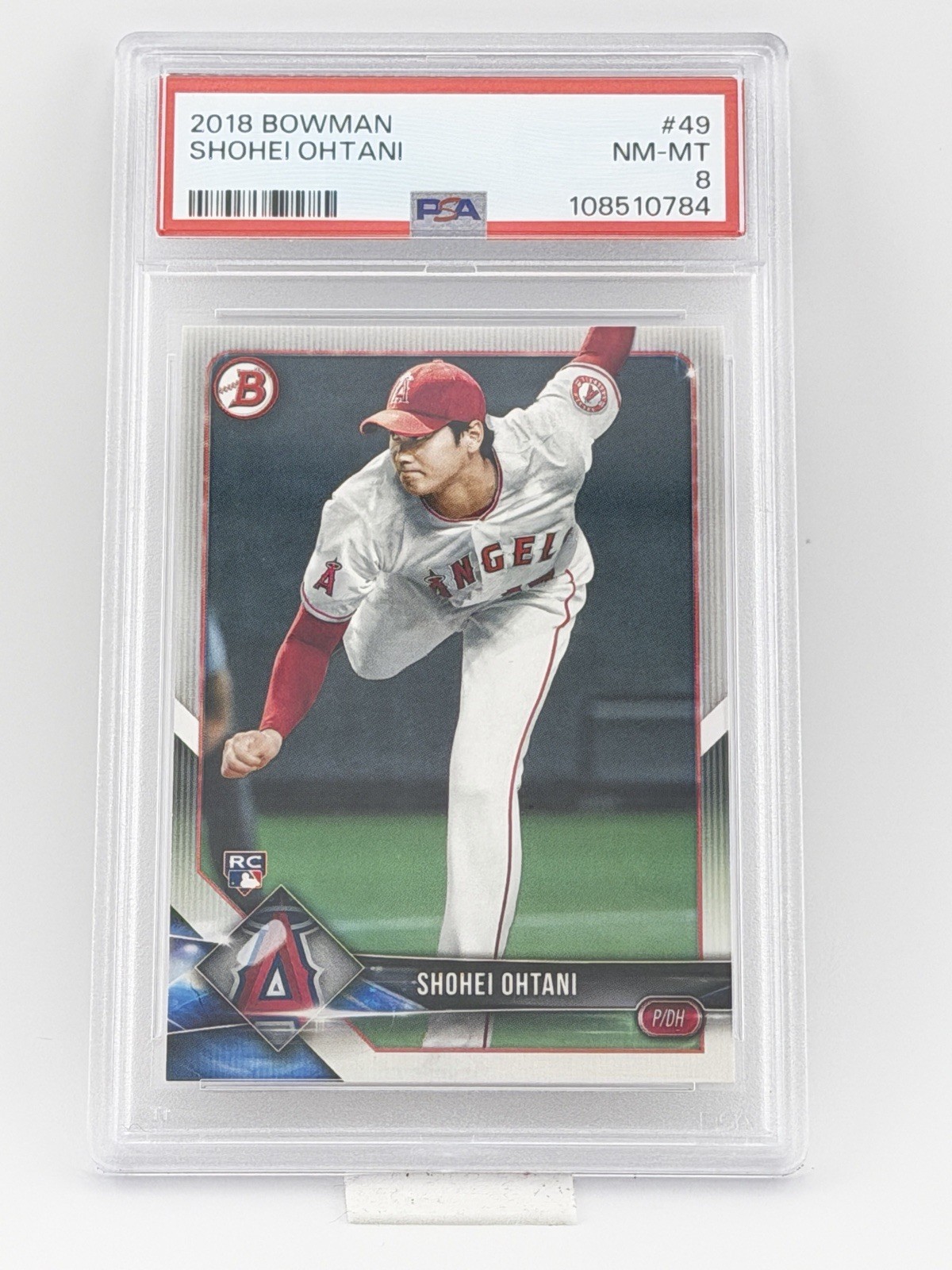 Shohei Ohtani 2018 Bowman #49 — Rookie Card (RC)