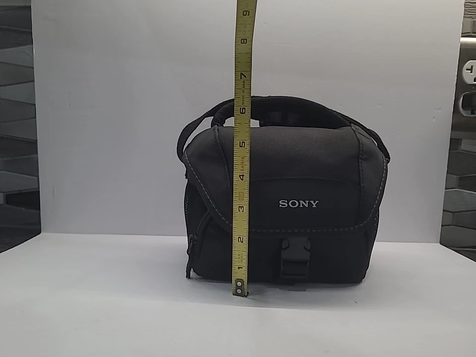 Bolsa para cámara Sony Estuche de transporte suave Bolsa para dispositivos Bolsa electrónica Correa para el hombro Foto 3 de 4