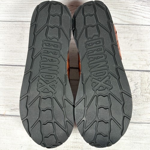 Sandalias Ranchero Huarache Marca X Para Hombre Talla 8 Cuero Coñac Nuevas con Caja Plata - Imagen 12 de 24