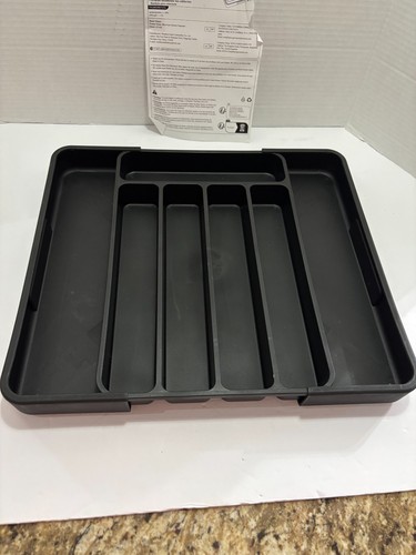 Kitsure Argenteria Cassetto Organizzatore Vassoio Utensili Espandibile per Cucina Senza BPA - Foto 1 di 7