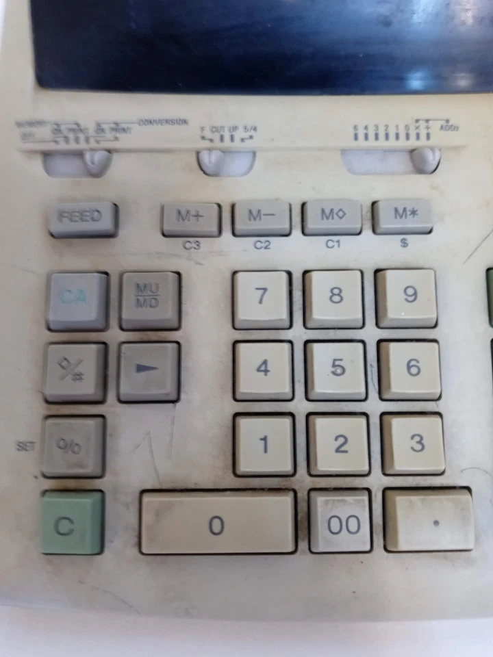 Casio DR-210HD Tax & Exchange Printing Calculator - TESTED WORKS GREAT  - Image 4 of 4