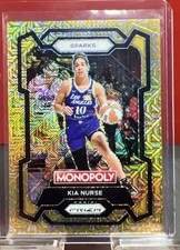 Kia Nurse- 2024 Panini WNBA Monopoly Gold Shimmer M$ Prizm #176/500 #16 Sparks