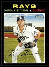 2020 Topps Heritage Kevin Kiermaier Tampa Bay Rays #319