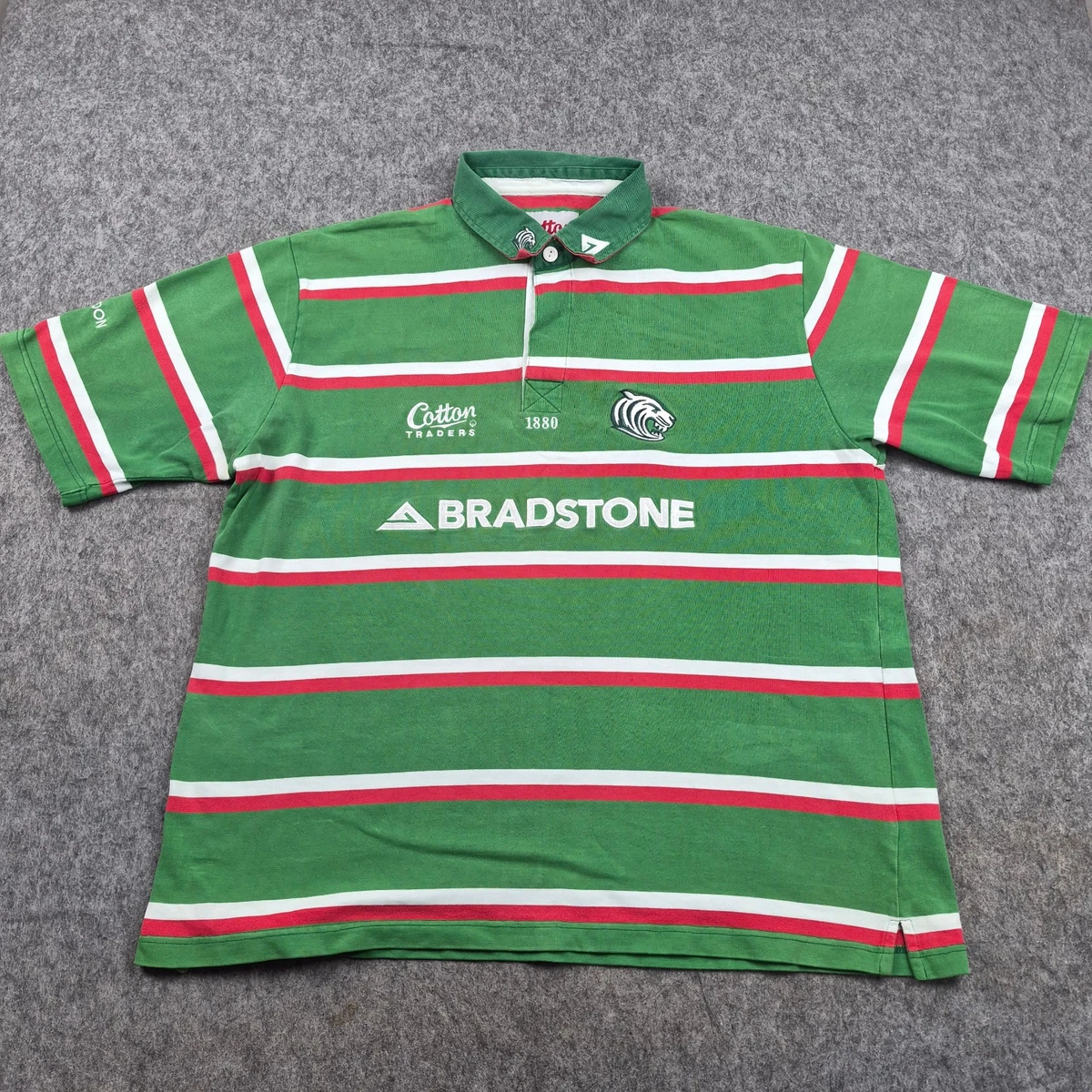 LEICESTER TIGERS RUGBY UNION SHIRT KOOGA SIZE XL ADULT PP