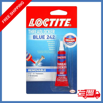 Loctite Threadlocker Blue - 242 6 ml, 1 Pack