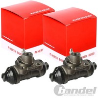 2X Herth+Buss Radbremszylinder 23,81Mm Hinten Passend FüR Nissan Terrano