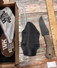 Winkler Knives Blue Ridge Hunter Fixed Blade Tan Canvas Laminate (4.1" Black)