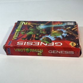 Vectorman 2 (Sega Genesis, 1996) CIB Complete - Tested & Working