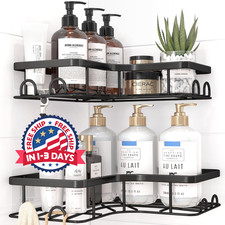 Paquete De 2 Estantes De Ba o Organizadores De Ducha Para Almacenamiento NEW US.